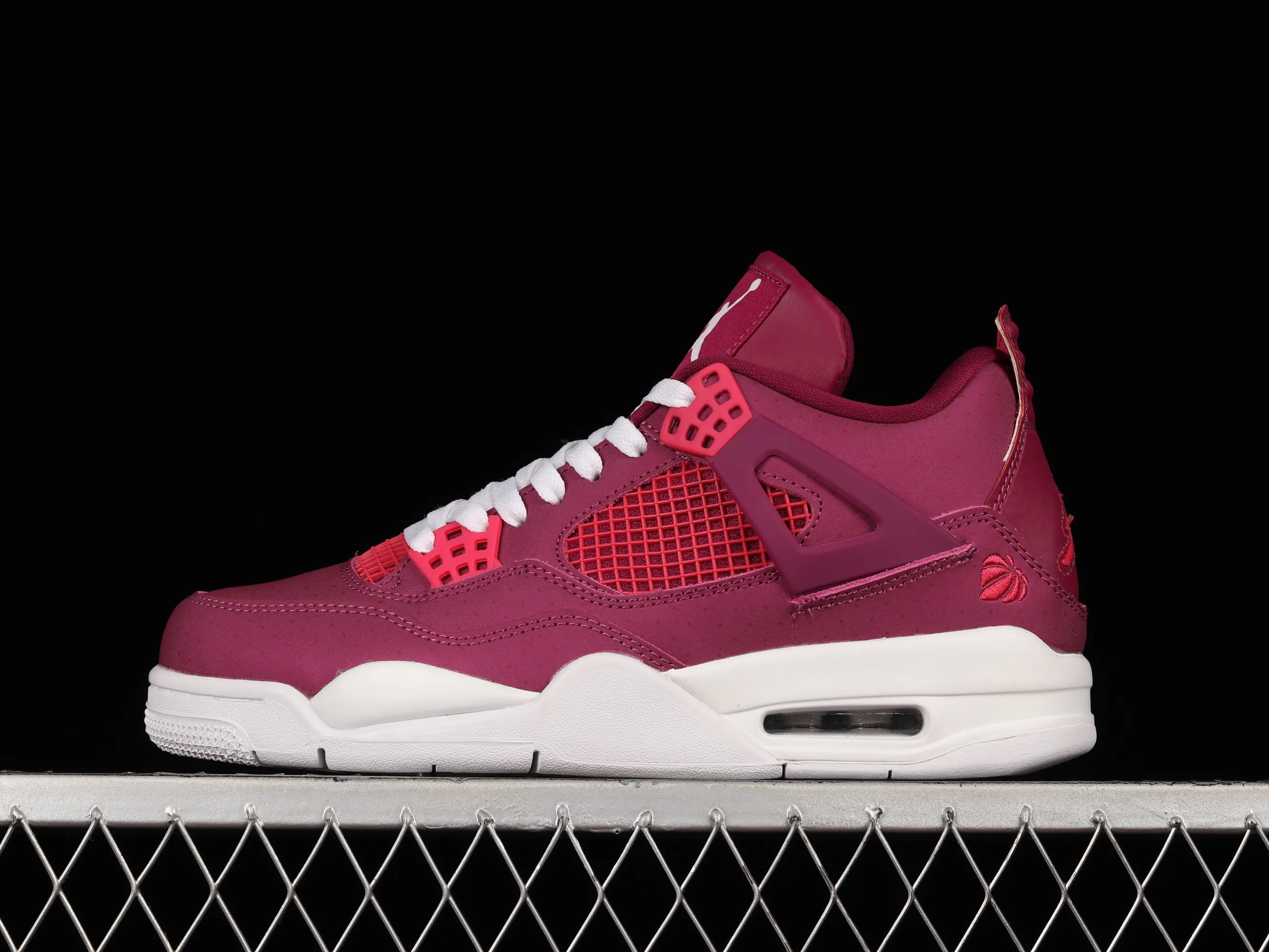All categories Air Jordan Jordan series basketball shoes Air Jordan 4 Air Jordan 4 Retro AJ4 Joe 4 Purple Rose Sports basketball shoes 487724-561